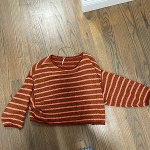 free people crop sweater